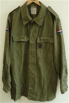 Jas, Gevechts, Uniform, M78, Koninklijke Landmacht, maat: 108, 1988.(Nr.10)