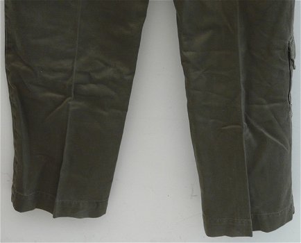 Broek, Gevechts, Uniform, M78, Koninklijke Landmacht, maat: 82x90, 1978.(Nr.2) - 5