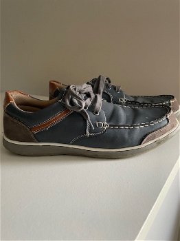 Moccasins Heren Bruin/Blauw/Grijs - 2