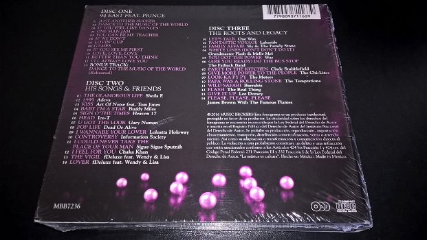 Prince The many faces of prince 3 box cd nieuw en geseald - 1