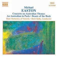 Brett Kelly - Michael Easton Concerto on Australian Themes, An Australian in Paris (CD) Nieuw