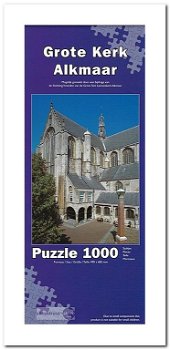 Grote kerk Alkmaar - Bears Publishing - 1000 Stukjes - 0