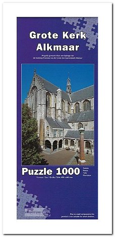 Grote kerk Alkmaar - Bears Publishing - 1000 Stukjes