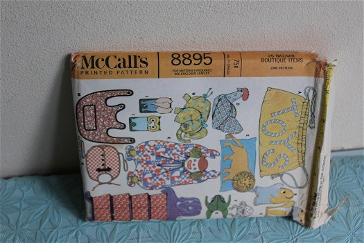 Vintage patronen McCall's Toys & More Pattern 8895 - 1