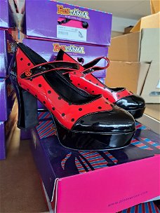 Carnaval schoenen lieveheersbeestje maat 40 nieuw