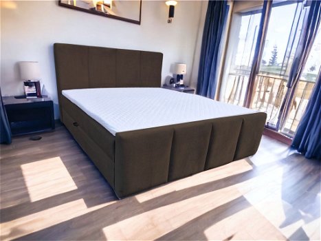 Boxspringbed /continentaal bed /slaapkamerbed met bedladen - 3