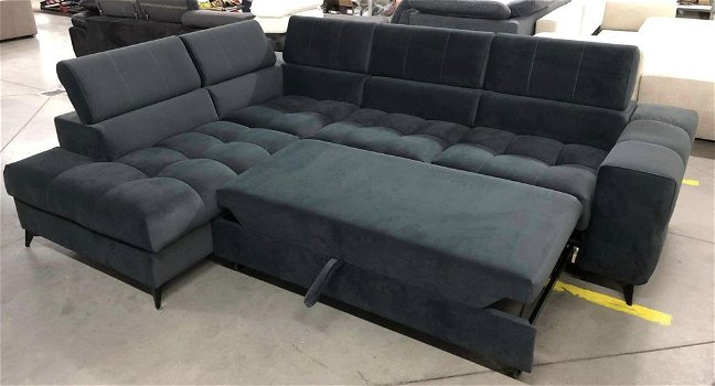 Hoekbank met slaapfunctie / Sofa / Bank / Woonkamer - 3