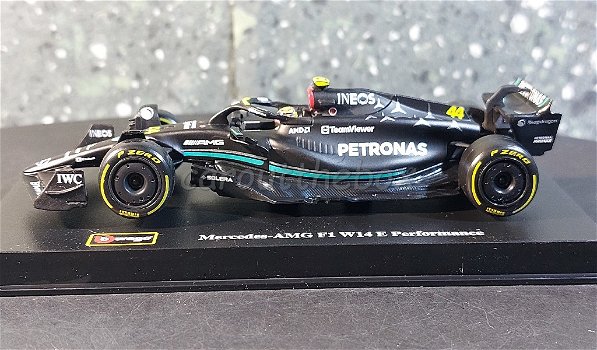 Mercedes F1 W14E Performance #44 1/43 Bburago B089 - 0