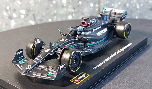 Mercedes F1 W14E Performance #63 1/43 Bburago B090 - 1