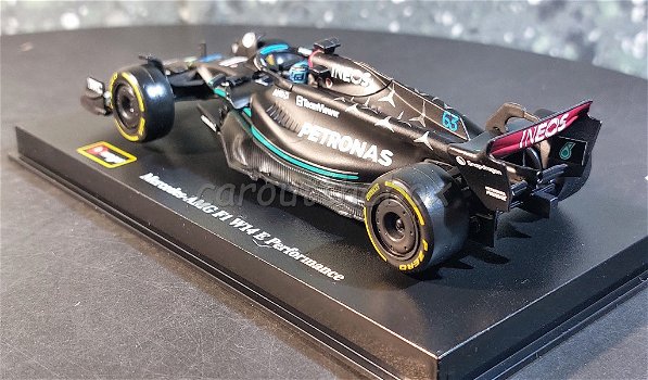Mercedes F1 W14E Performance #63 1/43 Bburago B090 - 2