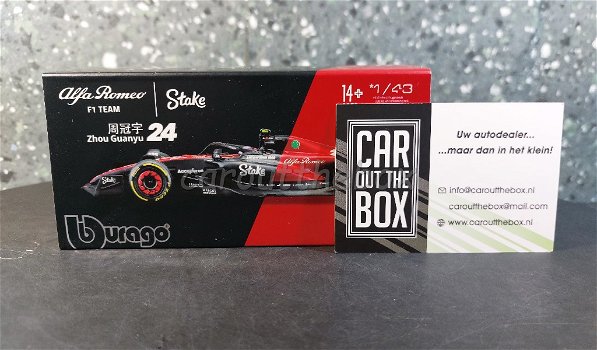 Alfa Romeo F1 Team #24 1/43 Bburago B092 - 5