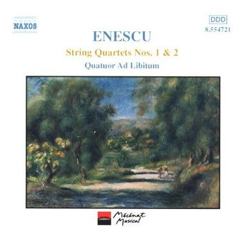 Quatuor Ad Libitum - Enescu – String Quartets Nos. 1 & 2 (CD) - 0