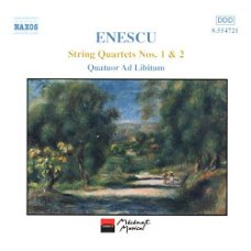 Quatuor Ad Libitum - Enescu – String Quartets Nos. 1 & 2 (CD)
