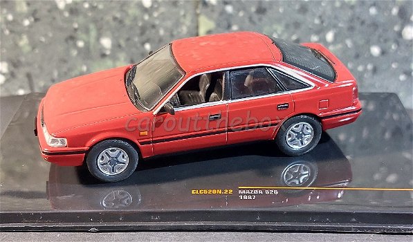 Mazda 626 1987 rood 1/43 Ixo V956 - 0