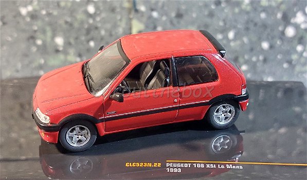 Peugeot 106 XSI Le Mans 1993 rood 1/43 Ixo V958 - 0