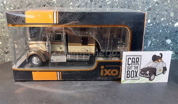 Kenworth W900 1990 bruin 1/43 Ixo V963 - 4