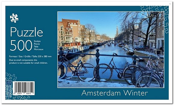 Amsterdam Winter - Bears Publishing - 500 Stukjes - 0