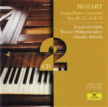 Claudio Abbado - Mozart - Friedrich Gulda, Wiener Philharmoniker, – Great Piano Concertos Nos.2 - 0