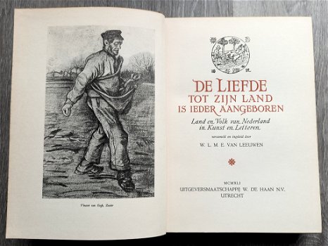 De liefde tot zijn land is ieder aangeboren 1941 Van Leeuwen - 3