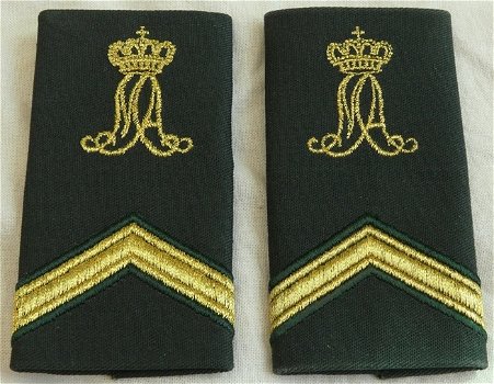 Rang Onderscheiding, Blouse, Sergeant KMA, Koninklijke Landmacht, vanaf 2000.(Nr.1) - 0