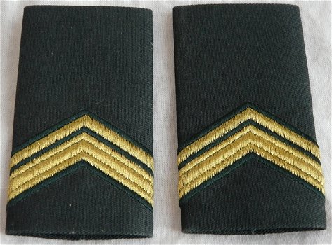 Rang Onderscheiding, Blouse, Sergeant 1e Klasse, Koninklijke Landmacht, vanaf 2000.(Nr.1) - 0