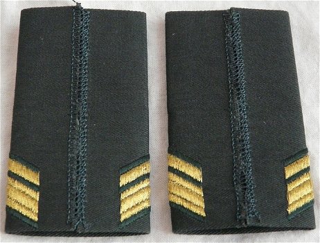 Rang Onderscheiding, Blouse, Sergeant 1e Klasse, Koninklijke Landmacht, vanaf 2000.(Nr.1) - 2