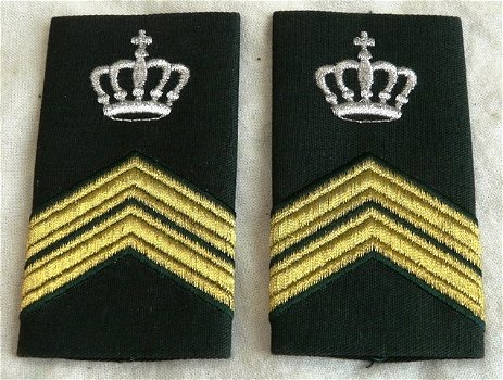 Rang Onderscheiding, Blouse, Sergeant Majoor Instructeur, Koninklijke Landmacht, vanaf 2000.(Nr.1) - 0