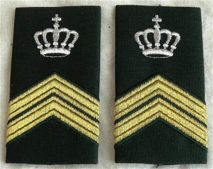 Rang Onderscheiding, Blouse, Sergeant Majoor Instructeur, Koninklijke Landmacht, vanaf 2000.(Nr.1) - 1