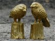 decoratie, aluminium vogels - 4 - Thumbnail