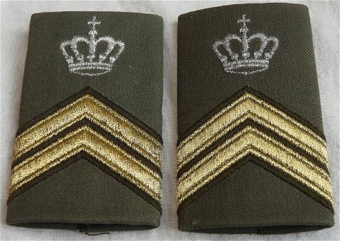 Rang Onderscheiding, Trui, Sergeant Majoor Instructeur, Koninklijke Landmacht, 1962-2000.(Nr.1) - 0