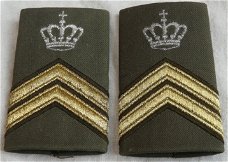 Rang Onderscheiding, Trui, Sergeant Majoor Instructeur, Koninklijke Landmacht, 1962-2000.(Nr.1)