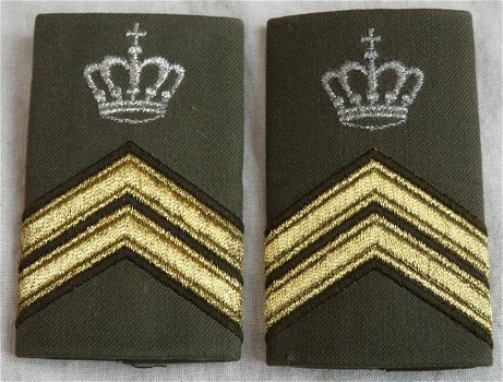Rang Onderscheiding, Trui, Sergeant Majoor Instructeur, Koninklijke Landmacht, 1962-2000.(Nr.1) - 1