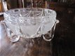 Art deco glas bowl - coupe Libochovice model 1839 - 1930 - 1 - Thumbnail