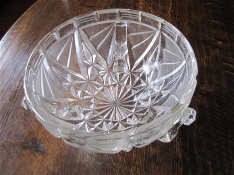 Art deco glas bowl - coupe Libochovice model 1839 - 1930 - 3