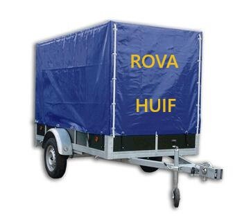 H_A_H-ROVA - 750 kg. - aanhangers 132 x 257 - 4