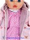Baby Annabell 43 cm Jasje roze/vlinders - 3 - Thumbnail