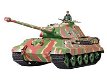 RC tank King Tiger porsche koepel in houten kist 2.4GHZ Control edition - 0 - Thumbnail