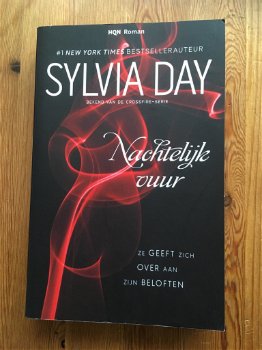 HQN roman nr 189 Sylvia Day met Nachtelijk vuur - 0