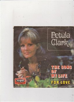 Single Petula Clark - The song of my life - 0