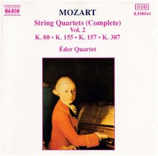 Éder Quartet - Mozart – String Quartets (Complete) Vol. 2: K. 80 • K. 155 • K. 157 •