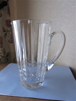 Prachtige Val St Lambert kristal pitcher model Balmoral - 0