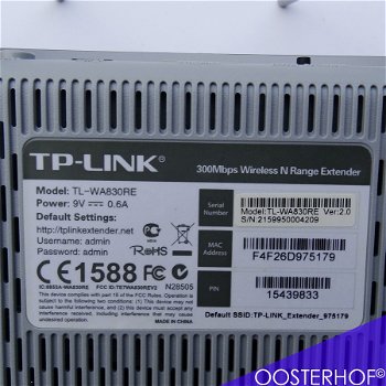TP-Link TL-WA830RE Wireless N Range Extender WIFI - 5