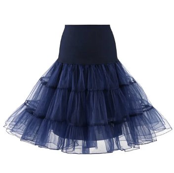 Petticoat Daisy - marineblauw - maat L (40) - 0