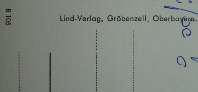 Postkaart / Postkarte, Echelsbacher Brücke (B105), jaren'50/'60. - 5
