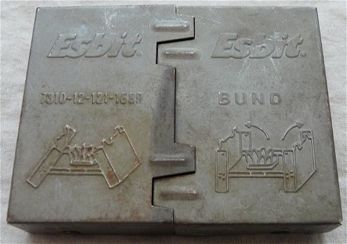 Kochertje / Mini Kooktoestel, Esbit, Bund - Bundeswehr, jaren'70/'80.(Nr.1) - 0