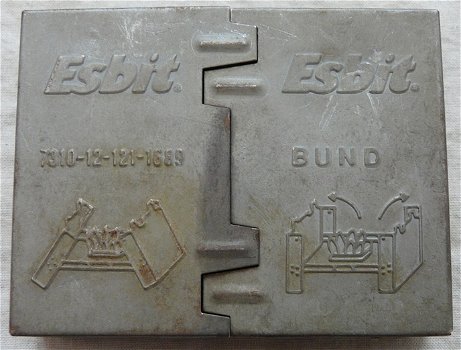 Kochertje / Mini Kooktoestel, Esbit, Bund - Bundeswehr, jaren'70/'80.(Nr.1) - 1