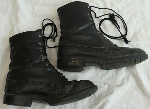 Schoenen, Laarzen, Gevechts, M66, Koninklijke Luchtmacht, maat: 42B, jaren'70/'80.(Nr.1) - 5