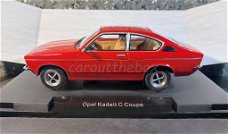 Opel Kadett C coupe 1975 rood 1/18 Modelcar group MCG064
