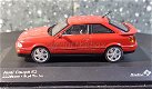 Audi Coupe S2 1992 rood 1/43 Solido Sol084 - 0 - Thumbnail