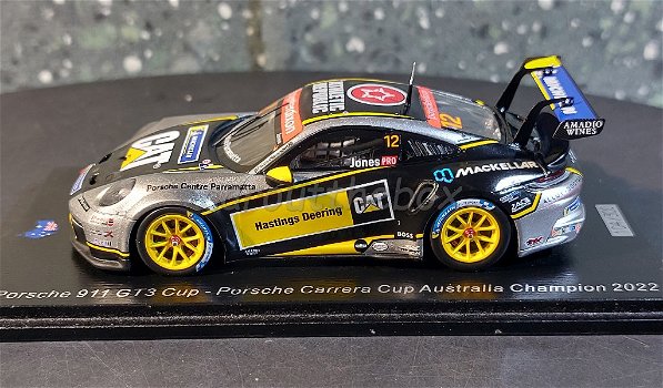 Porsche 911 GT3 CUP CATERPILLAR #12 1/43 Spark SP113 - 0